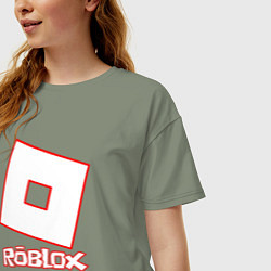 Футболка оверсайз женская ROBLOX, цвет: авокадо — фото 2