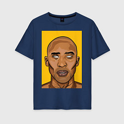 Футболка оверсайз женская Kobe 24, цвет: тёмно-синий