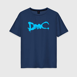 Женская футболка оверсайз DEVIL MAY CRY DMC