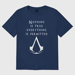 Футболка оверсайз женская ASSASSINS CREED, цвет: тёмно-синий