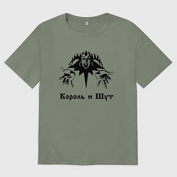 Женская футболка оверсайз Король и шут КиШ