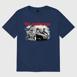 Футболка оверсайз женская The Cranberries, цвет: тёмно-синий