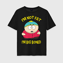 Футболка оверсайз женская South Park, Эрик Картман, цвет: черный