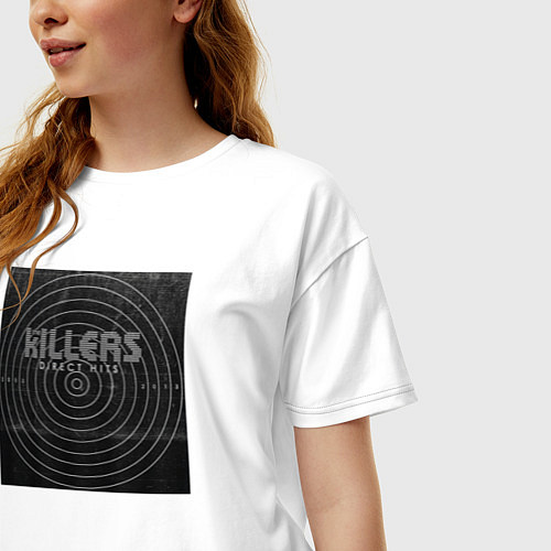 Женская футболка оверсайз The Killers / Белый – фото 3