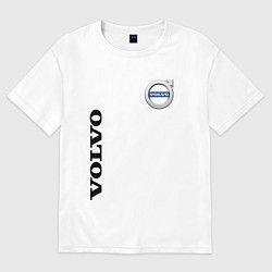 Футболка оверсайз женская VOLVO, цвет: белый