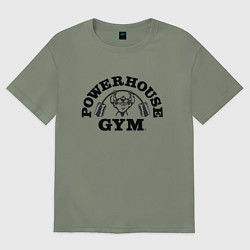 Футболка оверсайз женская GYM, цвет: авокадо
