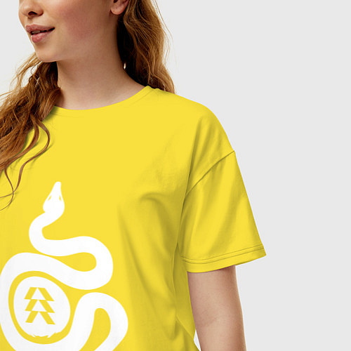 Женская футболка оверсайз DESTINY 2 / Желтый – фото 3