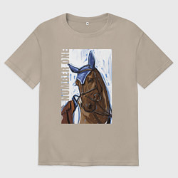 Женская футболка оверсайз Number one