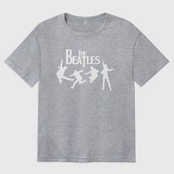 Женская футболка оверсайз The Beatles
