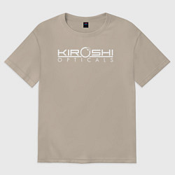 Футболка оверсайз женская KIROSHI OPTICALS, цвет: миндальный