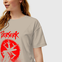 Футболка оверсайз женская BERSERK, цвет: миндальный — фото 2