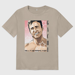 Футболка оверсайз женская Gachi, цвет: миндальный