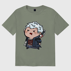 Футболка оверсайз женская Baby Nero, цвет: авокадо