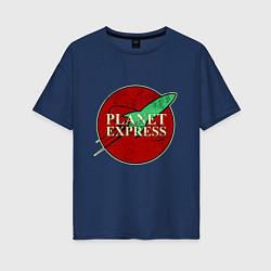Женская футболка оверсайз Planet Express