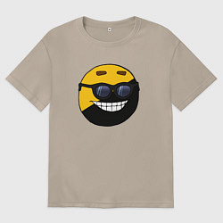 Футболка оверсайз женская Анкап, цвет: миндальный