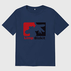 Женская футболка оверсайз Limp Bizkit