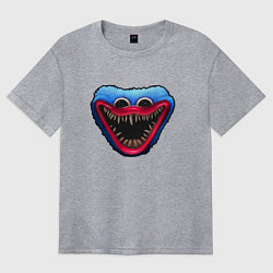 Футболка оверсайз женская Poppy Playtime, цвет: меланж