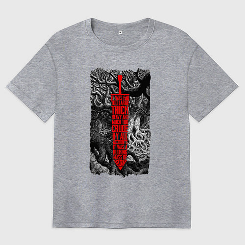 Женская футболка оверсайз BERSERK SWORD БЕРСЕРК МЕЧ / Меланж – фото 1