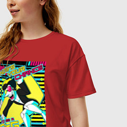 Футболка оверсайз женская Nows Your Chance, цвет: красный — фото 2