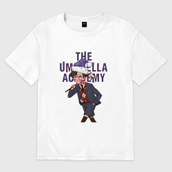 Футболка оверсайз женская Number Five Christmas, цвет: белый