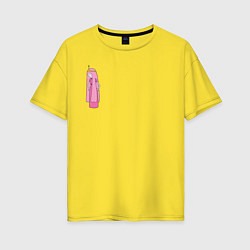 Футболка оверсайз женская Best Bubblegum, цвет: желтый