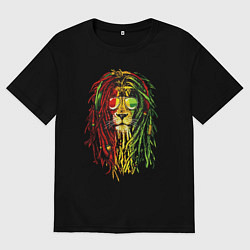 Женская футболка оверсайз Jam lioN