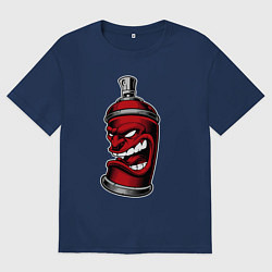 Женская футболка оверсайз Red balloon