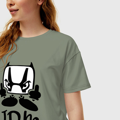 Женская футболка оверсайз Honda JDM Japan Gesture / Авокадо – фото 3