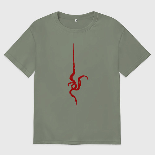 Женская футболка оверсайз Нагито Данганронпа / Авокадо – фото 1