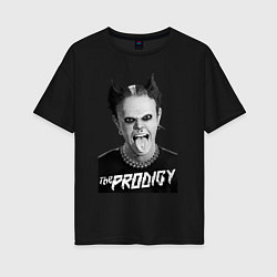 Футболка оверсайз женская The Prodigy - firestarter, цвет: черный