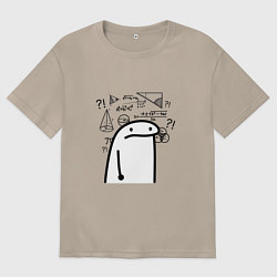 Женская футболка оверсайз Понятно что ничего не понятно