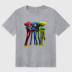 Женская футболка оверсайз GAME POPPY PLAYTIME Mini Huggies