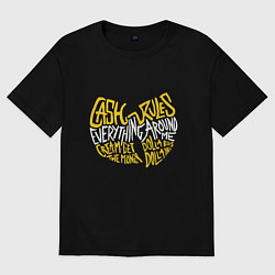 Футболка оверсайз женская CREAM Wu-Tang, цвет: черный