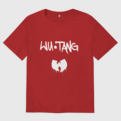 Женская футболка оверсайз Ву-Тэнг Клэн