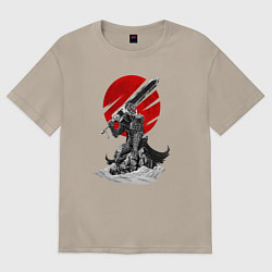 Футболка оверсайз женская Guts the Black Swordsman, цвет: миндальный