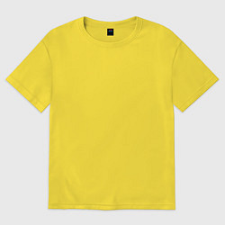 Футболка оверсайз женская Дракон:Japan style, цвет: желтый