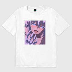 Футболка оверсайз женская Сэцуна арт, цвет: белый