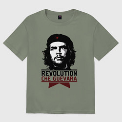 Футболка оверсайз женская Revolution hero, цвет: авокадо