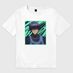 Футболка оверсайз женская Ёити Исаги, цвет: белый