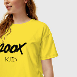 Футболка оверсайз женская 200X KID, цвет: желтый — фото 2