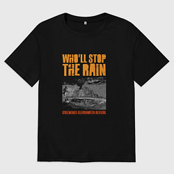 Женская футболка оверсайз CCR - Wholl Stop The Rain