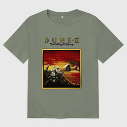 Футболка оверсайз женская Dune 2 - building of a dynasty, цвет: авокадо