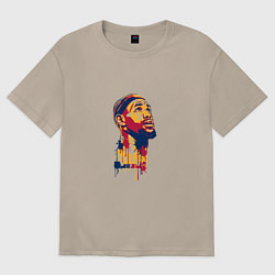 Футболка оверсайз женская Lebron look up, цвет: миндальный