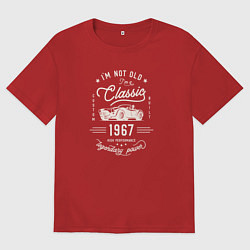 Женская футболка оверсайз Я классический 1967