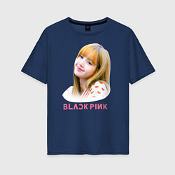 Женская футболка оверсайз Lisa Blackpink