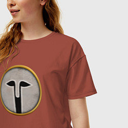Футболка оверсайз женская Империя Селевкидов Rome: Total War, цвет: кирпичный — фото 2