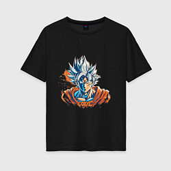 Женская футболка оверсайз Goku