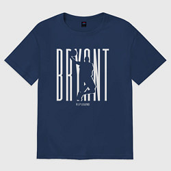 Футболка оверсайз женская Легенда Коби Брайант, цвет: тёмно-синий