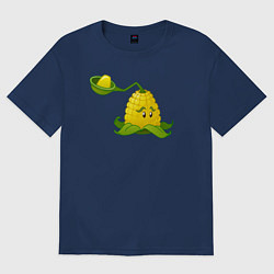 Футболка оверсайз женская Зернопульта, цвет: тёмно-синий