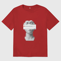 Женская футболка оверсайз Антиной error